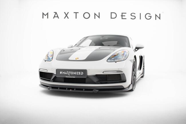 Maxton Design Frontlippe V.2 für Porsche 718 Cayman...