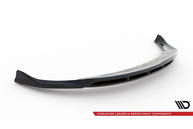 Maxton Design Frontlippe V.1 für Tesla Model 3 Project Highland Facelift Hochglanz schwarz