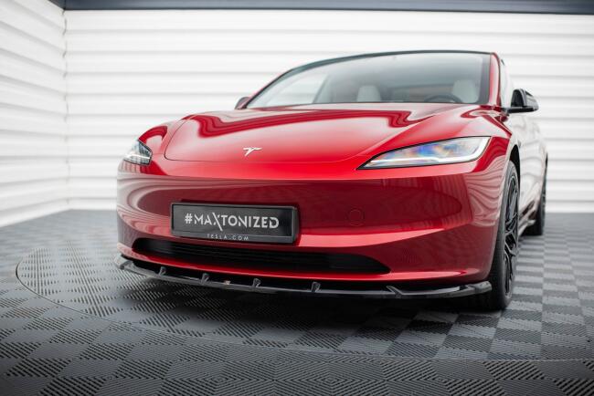 Maxton Design Frontlippe V.2 für Tesla Model 3...