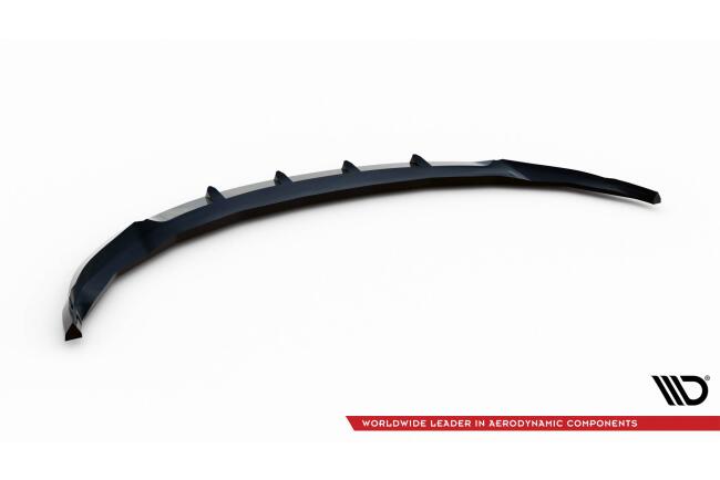 Maxton Design Frontlippe V.2 für Tesla Model 3 Project Highland Facelift Hochglanz schwarz