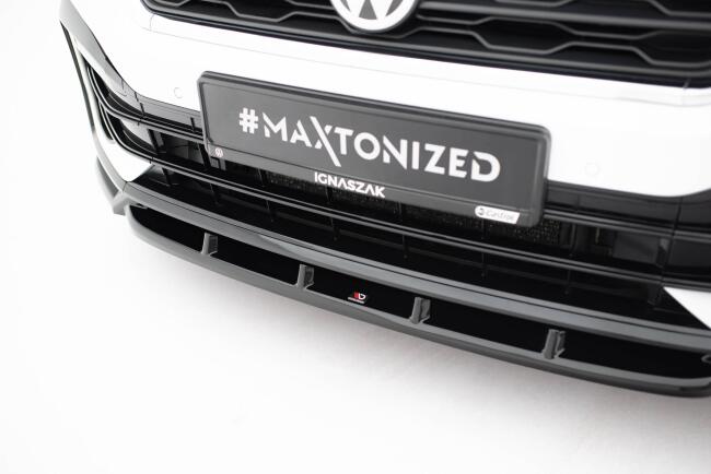 Maxton Design Frontlippe für VW T-Roc R Mk1...