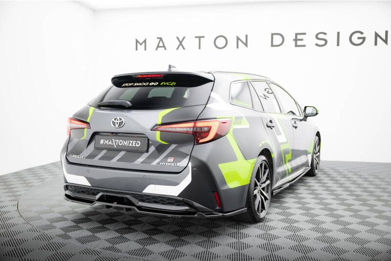 Maxton Design Heckdiffusor für Toyota Corolla GR Sport Touring Sports XII Hochglanz schwarz