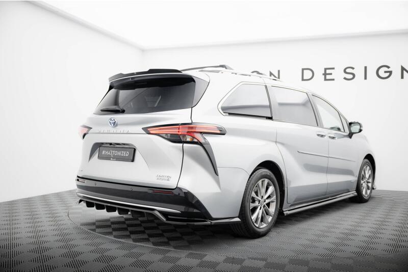 Maxton Design Heckdiffusor für Toyota Sienna Mk4 Hochglanz schwarz