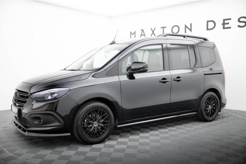 Maxton Design Seitenschweller (Paar) für Mercedes-Benz T Klasse W420 Hochglanz schwarz