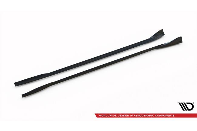 Maxton Design Seitenschweller (Paar) V.1 für Tesla Model 3 Project Highland Facelift Hochglanz schwarz