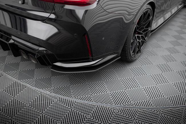 Maxton Design Street Pro Diffusor Flaps für BMW M3 G80 Rot