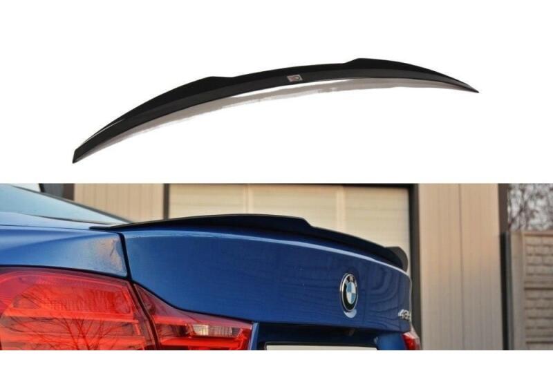 Maxton Design Heckspoiler Lippe für BMW 4er F32 Carbon Optik