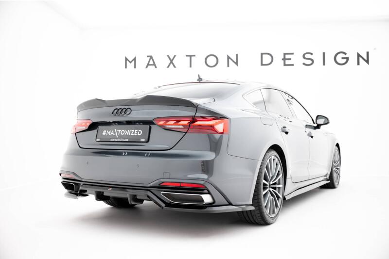 Maxton Design Heckspoiler für Audi A5 Sportback F5 Hochglanz schwarz