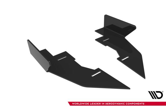 Maxton Design Street Pro Diffusor Flaps für Audi A5 F5 Facelift Hochglanz schwarz