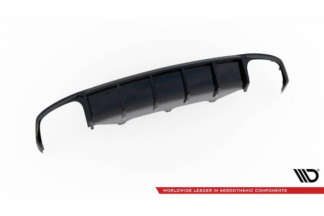 Maxton Design Heckdiffusor V.3 für Audi S7 C7 Hochglanz schwarz