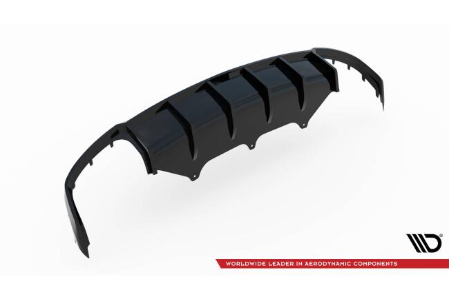 Maxton Design Heckdiffusor V.3 für Audi S7 C7 Hochglanz schwarz