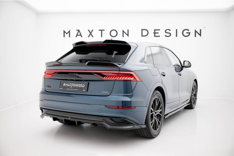 Maxton Design Heckdiffusor für Audi Q8 Mk1 Hochglanz schwarz