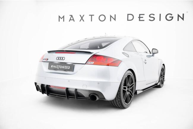 Maxton Design Street Pro Heckdiffusor für Audi TT S-Line 8J Facelift schwarz