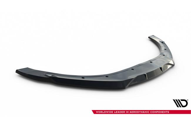 Maxton Design Frontlippe V.1 für Audi TT S (2008-2013) / TT S-Line 8J Facelift (2011-2013) Hochglanz schwarz