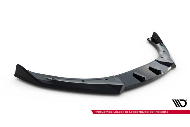 Maxton Design Frontlippe V.2 für Audi TT S (2008-2013) / TT S-Line 8J Facelift (2011-2013) Hochglanz schwarz
