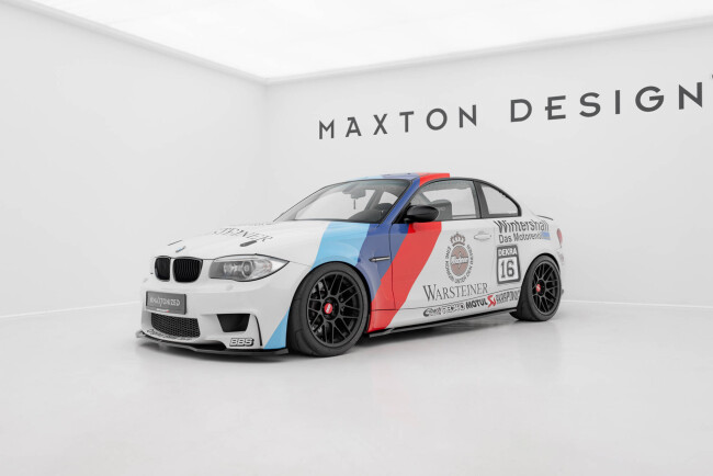 Maxton Design Seitenschweller für BMW 1er M Coupe E82 Hochglanz schwarz