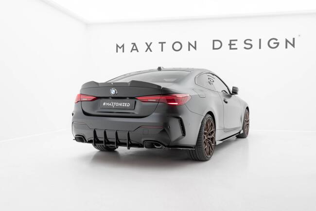 Maxton Design Street Pro Diffusor Flaps für BMW M440i G22 / G23 schwarz