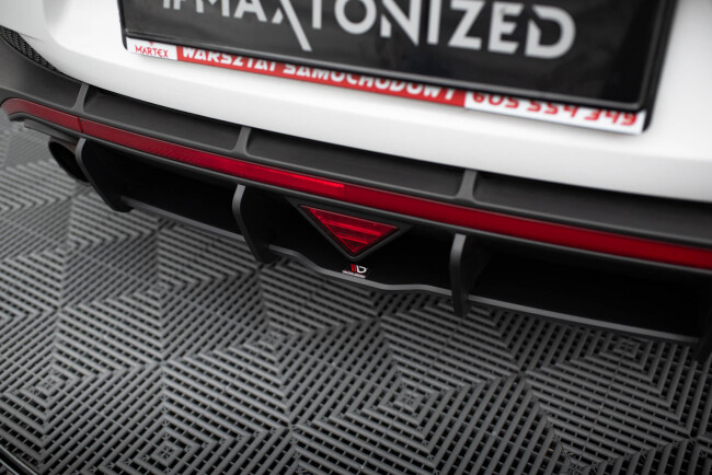 Maxton Design Street Pro Heckdiffusor für Hyundai I30 N Fastback Mk3 schwarz