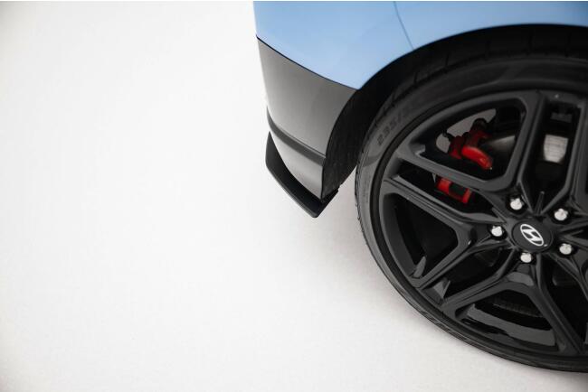 Maxton Design Street Pro Diffusor Flaps für Hyundai Veloster N Mk2 schwarz