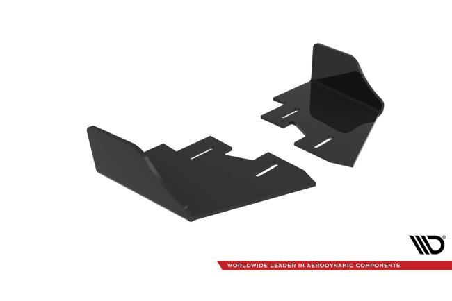 Maxton Design Street Pro Diffusor Flaps für Hyundai Veloster N Mk2 Hochglanz schwarz