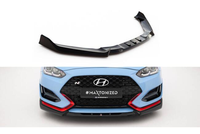 Maxton Design Frontlippe V.2 für Hyundai Veloster N...