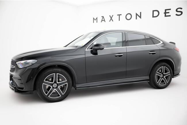 Maxton Design Seitenschweller für Mercedes GLC Coupe AMG-Line C254 Hochglanz schwarz