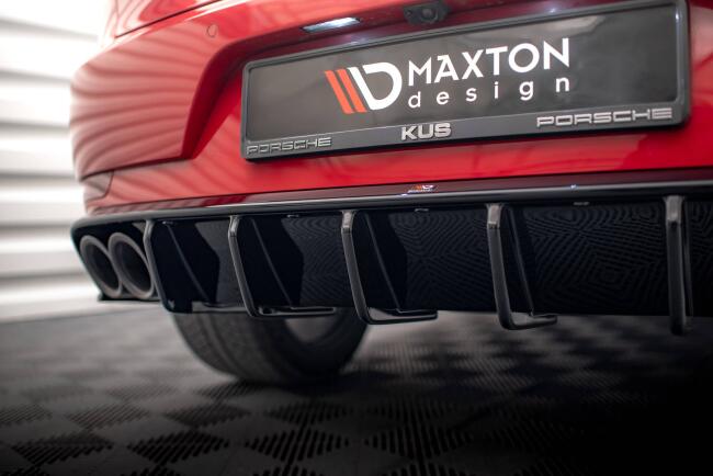 Maxton Design Heckdiffusor für Porsche Macan GTS /...