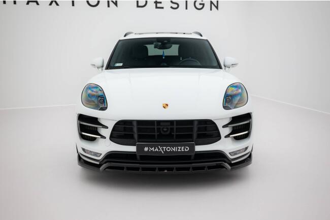 Maxton Design Frontlippe für Porsche Macan Turbo Mk1...