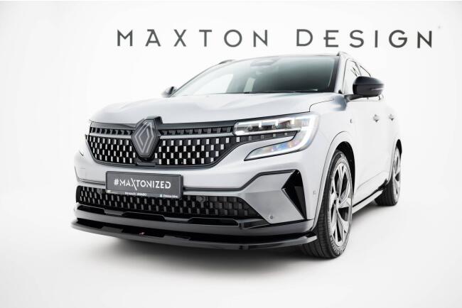 Maxton Design Frontlippe für Renault Austral Iconic / Iconic Esprit Alpine Mk1 Hochglanz schwarz