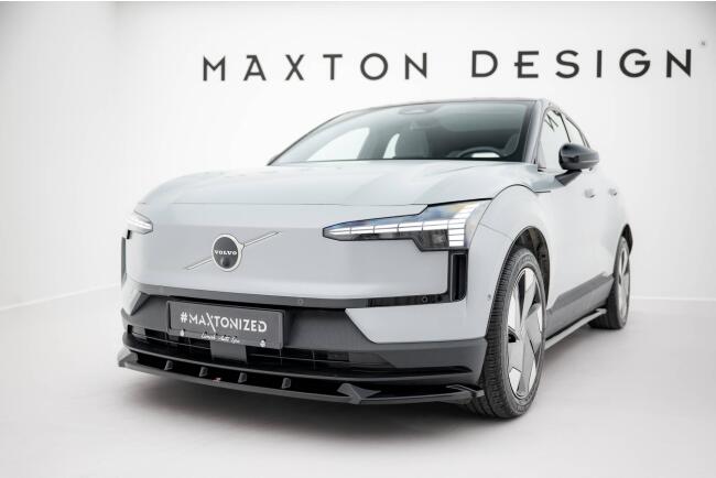 Maxton Design Frontlippe für Volvo EX30 Mk1 Hochglanz schwarz