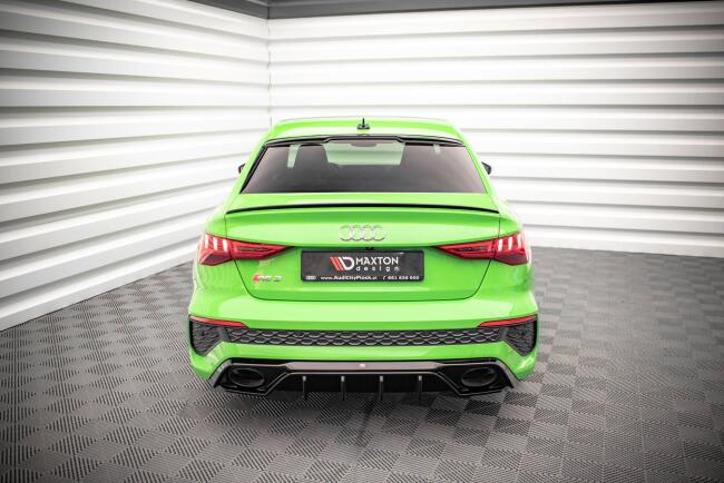 Maxton Design Heckdiffusor für Audi RS3 8Y Hochglanz schwarz