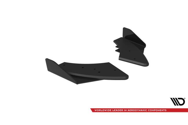 Maxton Design Street Pro Diffusor Flaps für Audi S3 Sportback 8Y Facelift Hochglanz schwarz