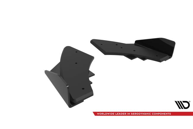 Maxton Design Street Pro Diffusor Flaps für Audi S3 Sportback 8Y Facelift Hochglanz schwarz