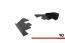 Maxton Design Street Pro Front Flaps für Audi S3 Sportback 8Y Facelift Hochglanz schwarz