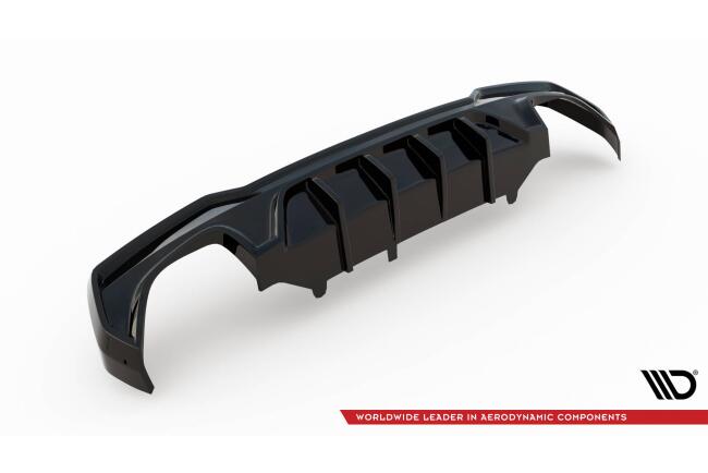 Maxton Design Heckdiffusor für BMW M440i / M440d G22 / G23 / G22 Facelift / G23 Facelift Hochglanz schwarz