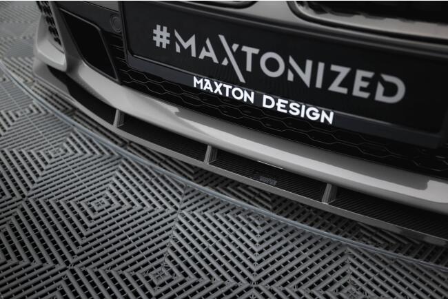 Maxton Design Carbon Frontlippe für BMW 7 M-Paket G11 Facelift Hochglanz schwarz