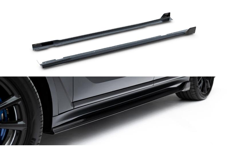 Maxton Design Carbon Seitenschweller (Paar) für BMW X7 M-Paket G07 Facelift 2022-