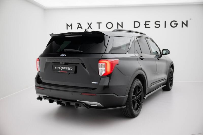 Maxton Design Heckdiffusor für Ford Explorer XLT Mk6 Hochglanz schwarz