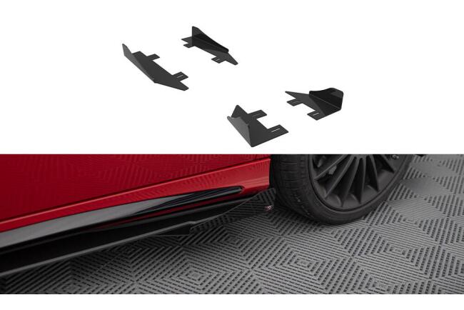 Maxton Design Seitenschweller Flaps für Mercedes A...