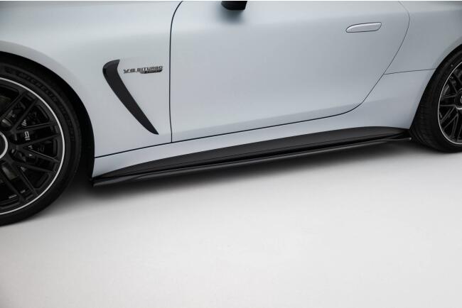 Maxton Design Seitenschweller (Paar) V.1 für Mercedes-AMG GT 63 C192 Hochglanz schwarz