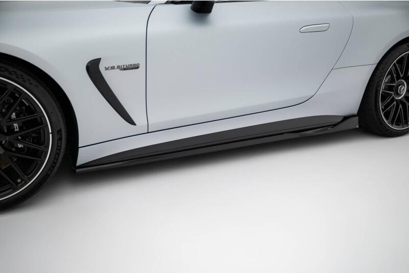Maxton Design Seitenschweller (Paar) V.2 für Mercedes-AMG GT 63 C192 Hochglanz schwarz