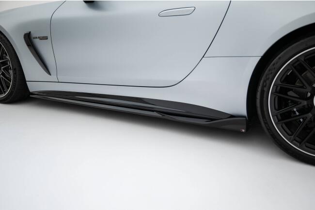 Maxton Design Seitenschweller (Paar) V.2 für Mercedes-AMG GT 63 C192 Hochglanz schwarz
