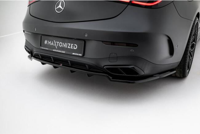 Maxton Design Heckdiffusor für Mercedes CLE AMG-Line C236 Hochglanz schwarz