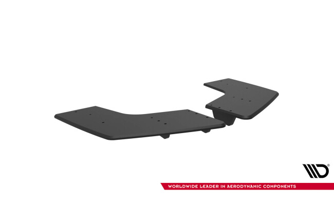 Maxton Design Street Pro Diffusor Flaps für Mitsubishi Lancer EVO X schwarz