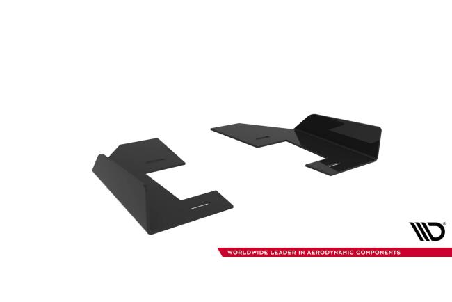 Maxton Design Street Pro Diffusor Flaps für Mitsubishi Lancer EVO X Hochglanz schwarz