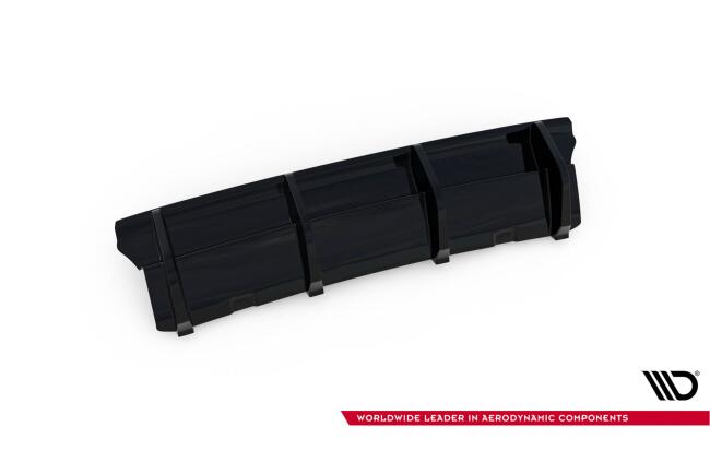 Maxton Design Heckdiffusor für VW Golf R Hatchback R Mk7 Facelift Hochglanz schwarz