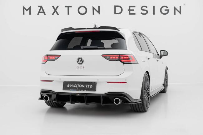 Maxton Design Street Pro Heckdiffusor V.4 für VW Golf 8 GTI schwarz