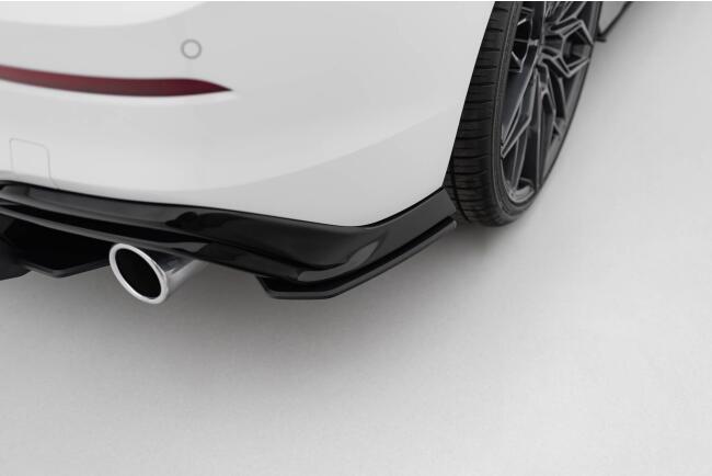 Maxton Design Street Pro Diffusor Flaps V.2 für VW Golf 8 GTI rot