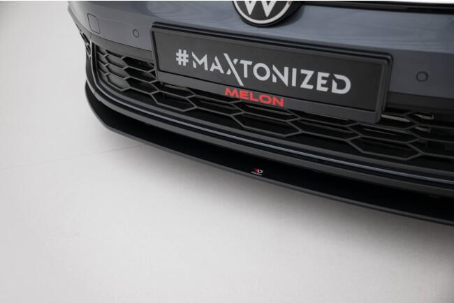 Maxton Design Street Pro Frontlippe für VW Polo GTI Mk6 Facelift schwarz