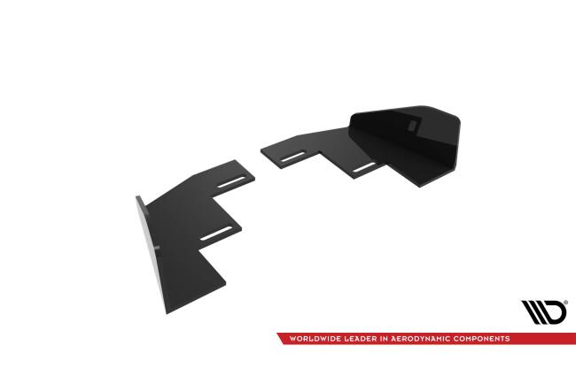 Maxton Design Street Pro Diffusor Flaps für VW Polo GTI Mk6 Facelift Hochglanz schwarz